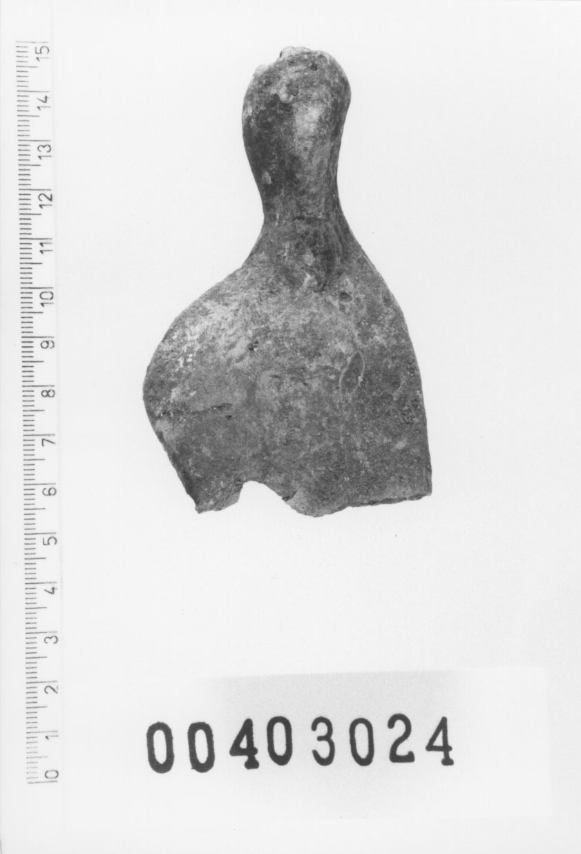 Figura femminile (Testa di statuetta) (III a.C, II a.C)
