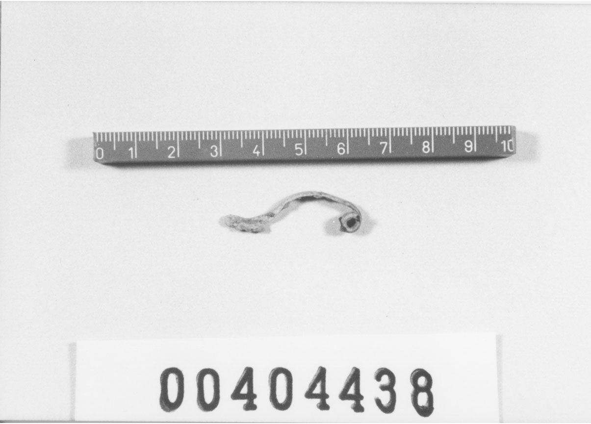 Fibula/ frammento, Guzzo, Classe D, tipo II (Fine VI a. C, V a. C)