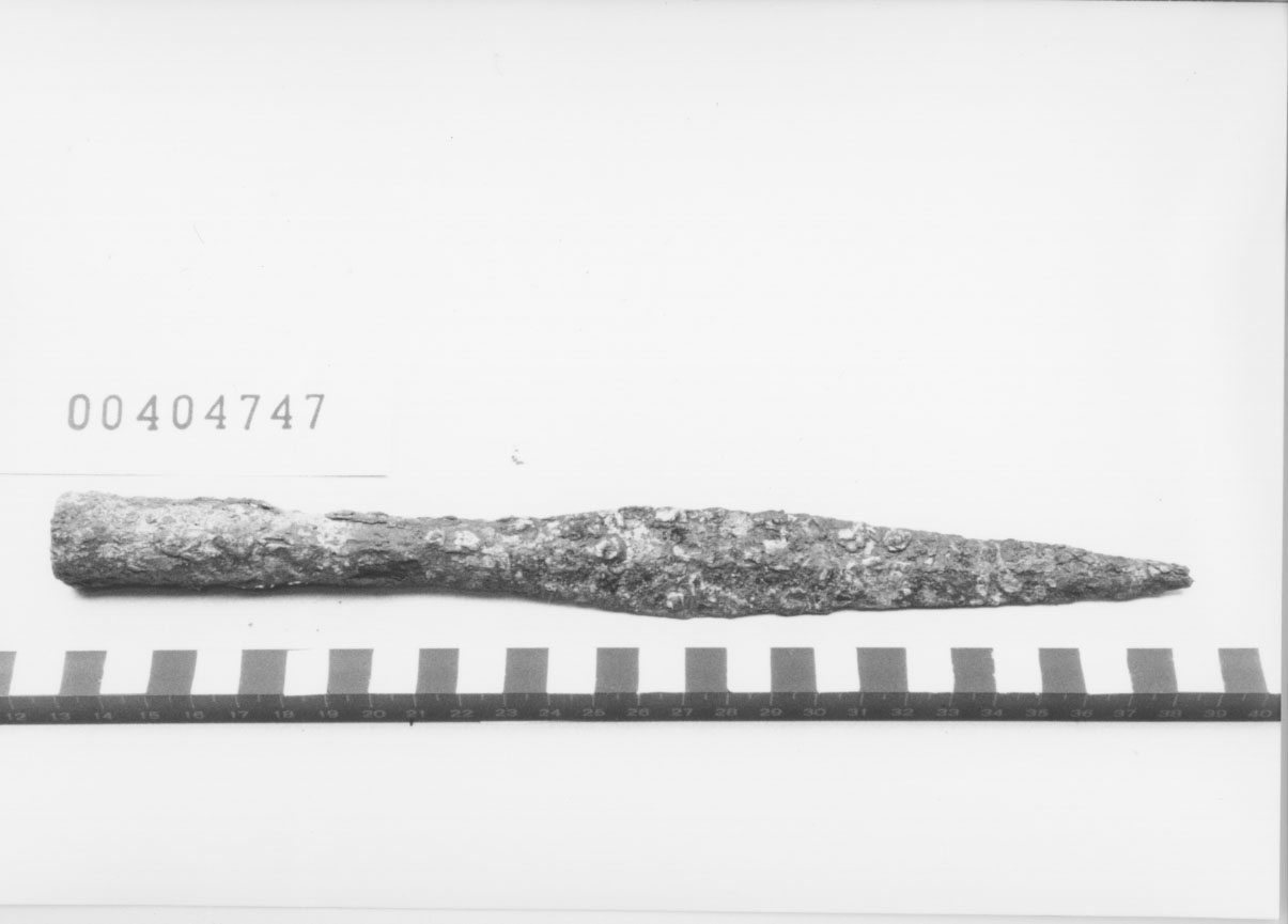 Punta di lancia, Mariani, tipo d; Von Eles Masi, tipo 4 (VI a. C, V a. C)