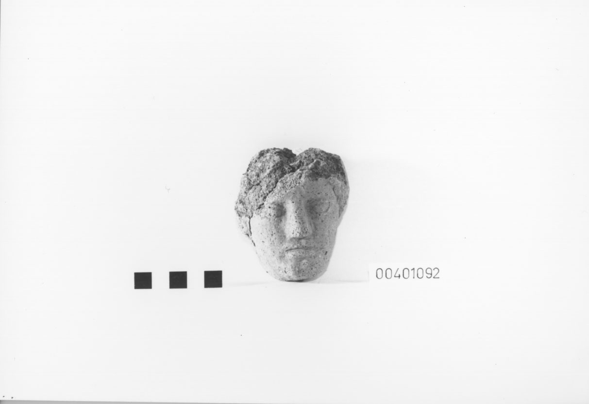 testa votiva - Produzione locale (IV a.C. (?))