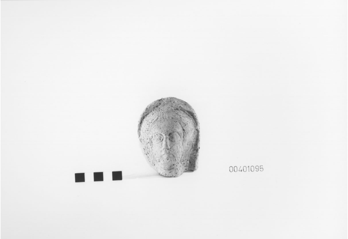 Testa votiva - Produzione locale (IV a.C)