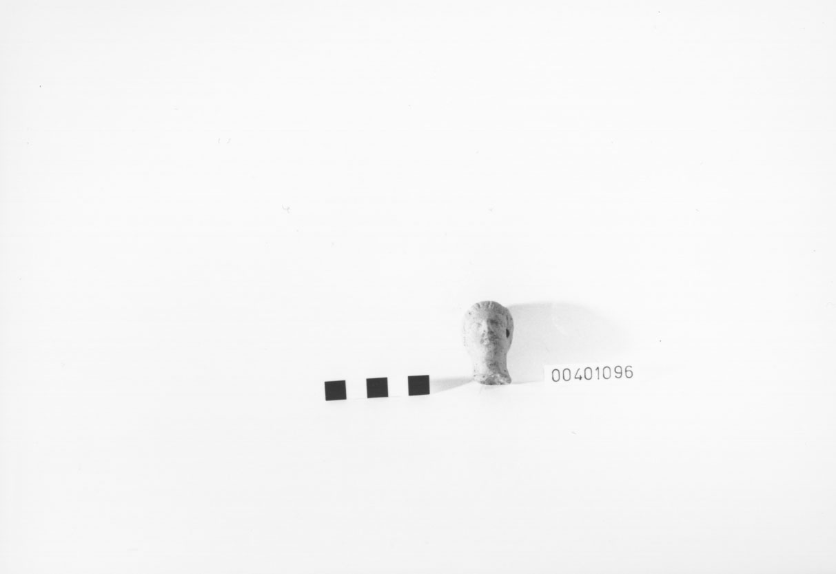 testa/ votiva - produzione locale (III a.C)