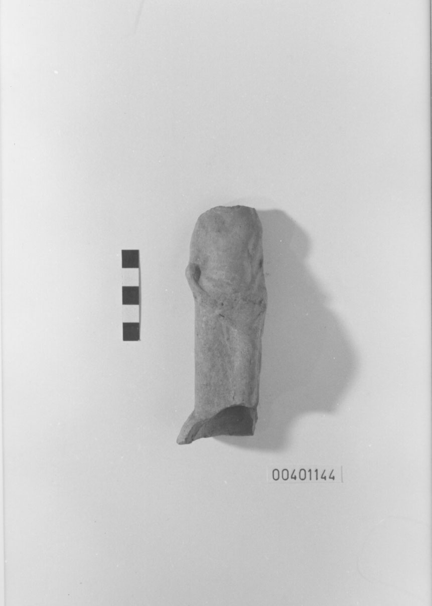 figura femminile gravida (statuetta/ votiva, femminile) - produzione locale (III-II a.C)