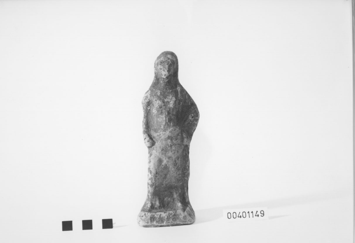 statuetta/ votiva - produzione locale (III-II a.C)