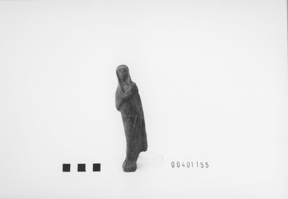 statuetta/ votiva - produzione locale (III-II a.C)
