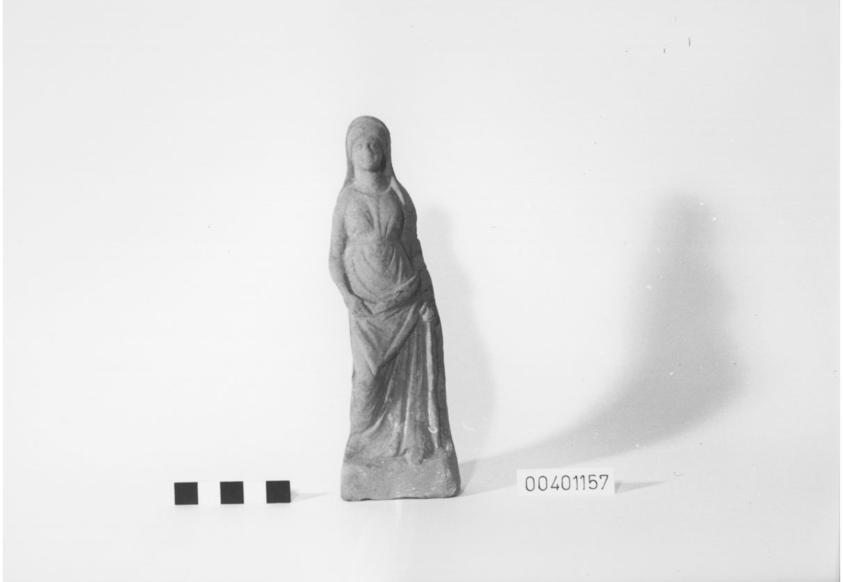statuetta/ votiva - produzione locale (III-II a.C)