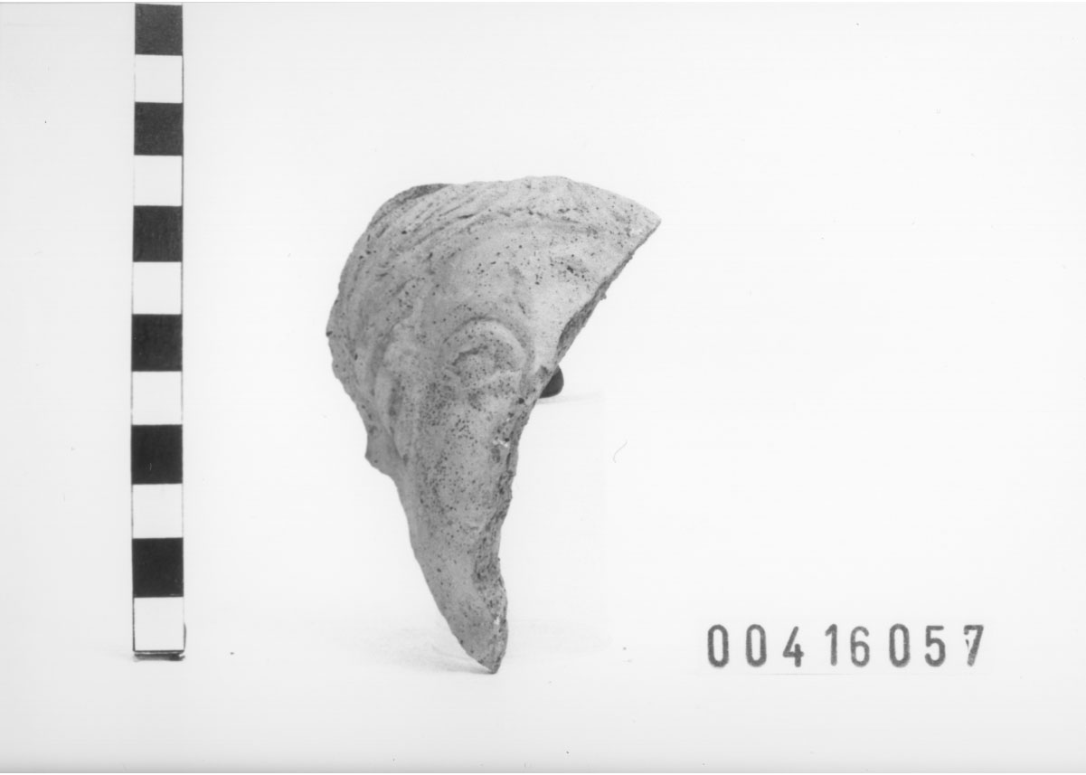 testa/ votiva, femminile (III a.C)