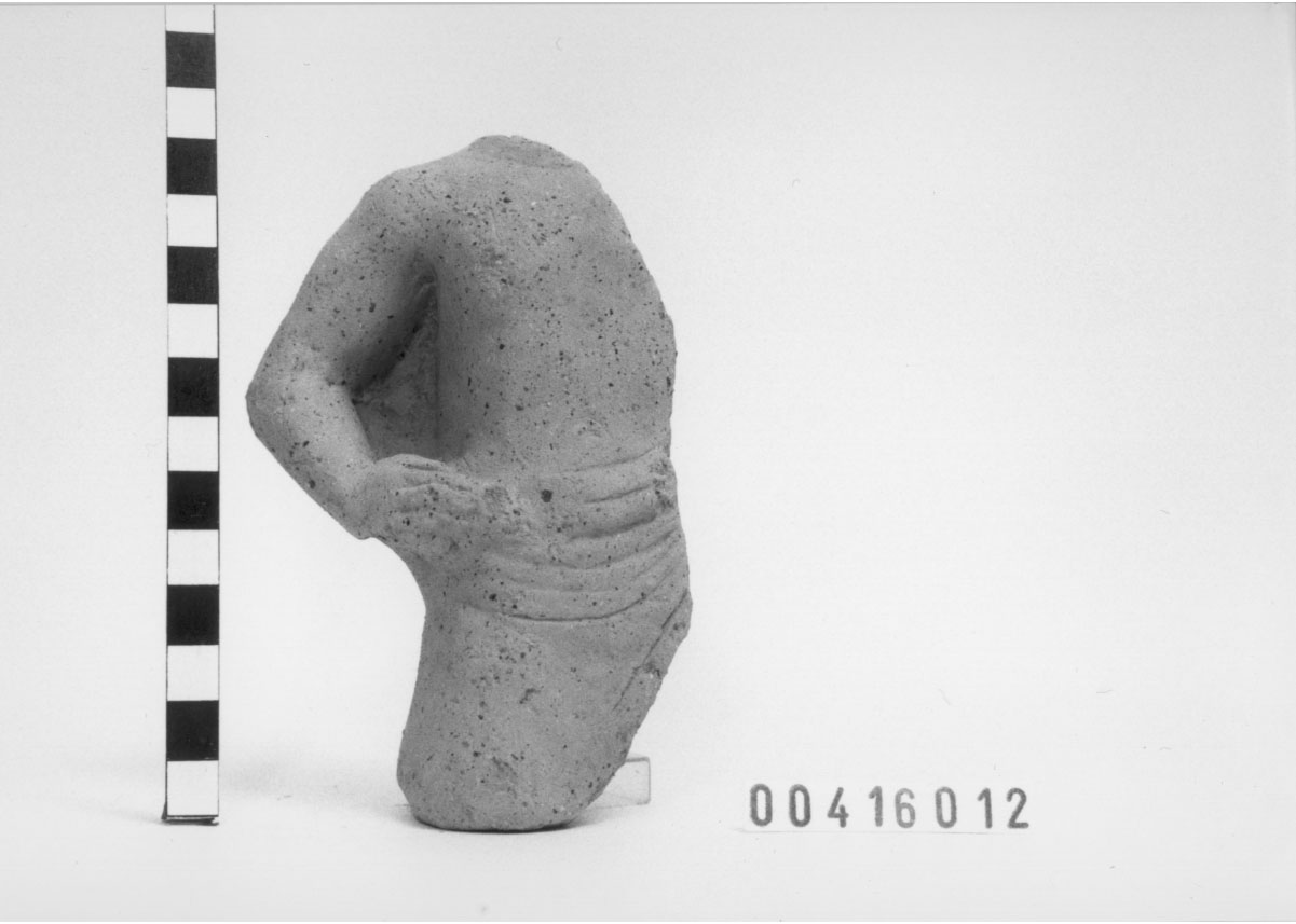 statuetta/ votiva, maschile (III-II a.C)