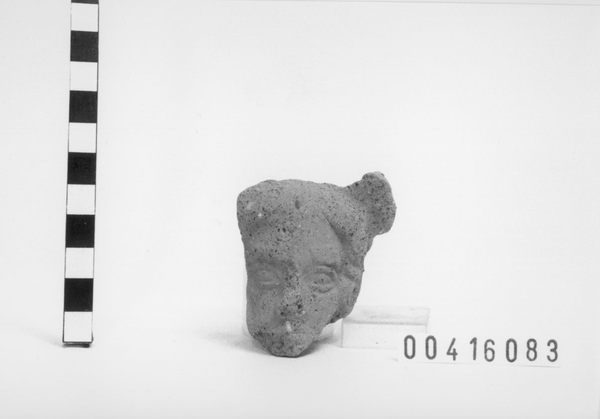 testa/ votiva, femminile (III a.C)