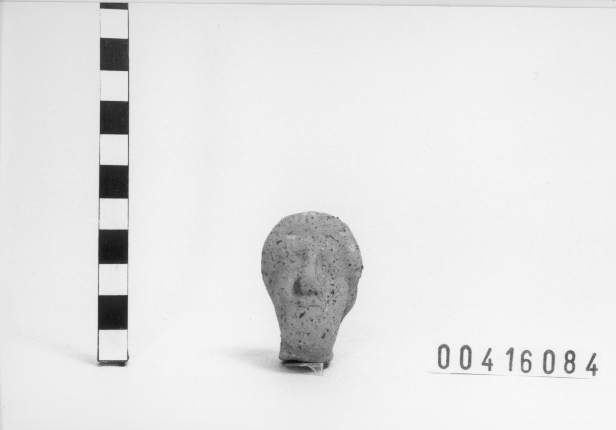 Figura maschile (Testa votiva) (III a.C, II a.C)