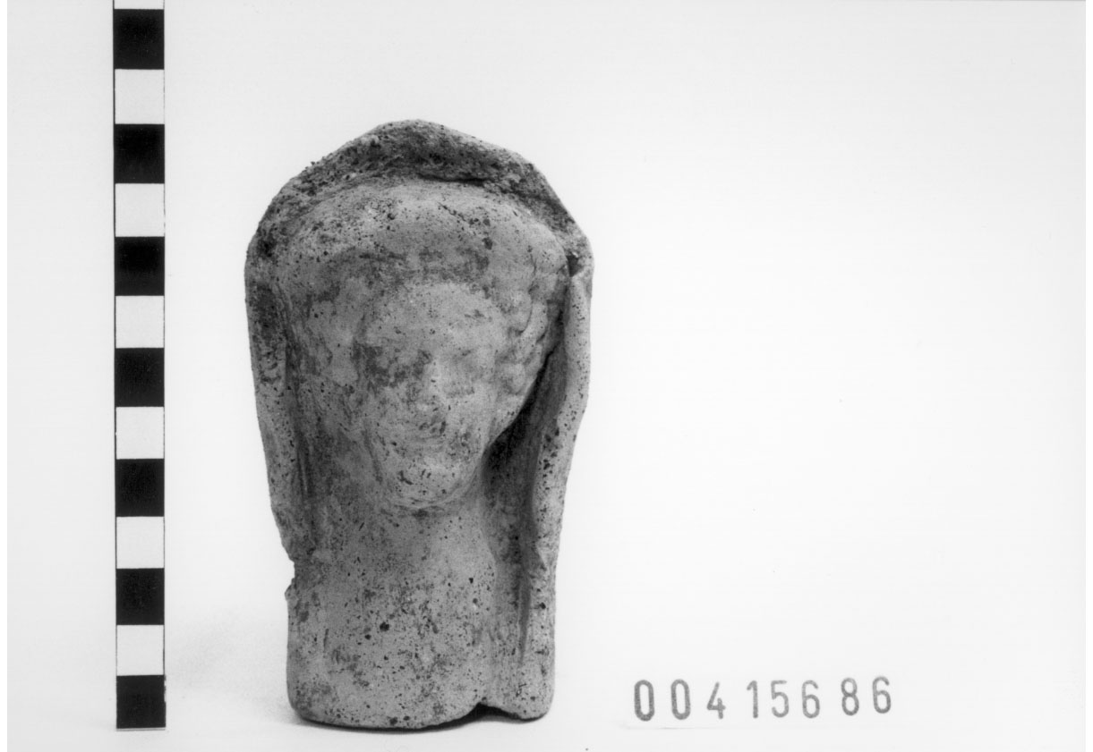 Figura femminile velata (Testa votiva) (III a.C)