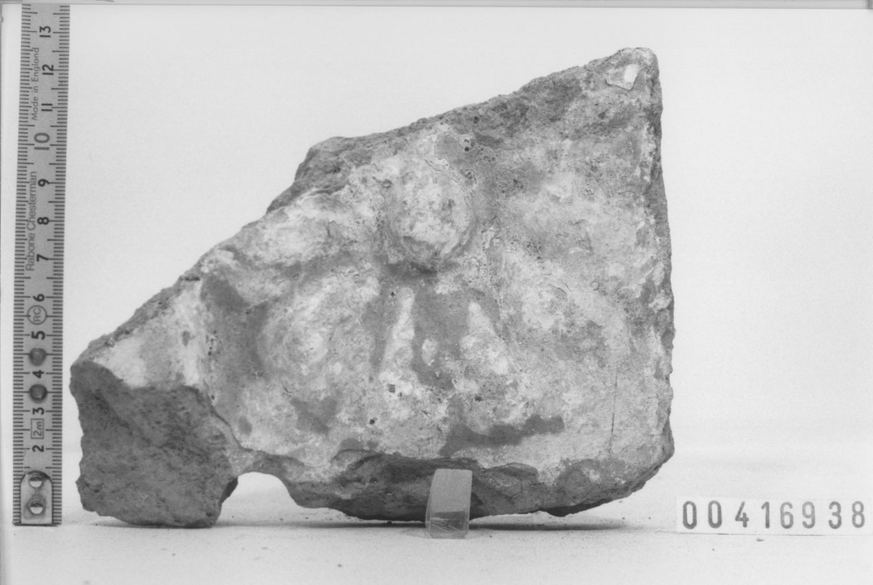 Lastra di rivestimento/ frammento (II a.C, I a.C)