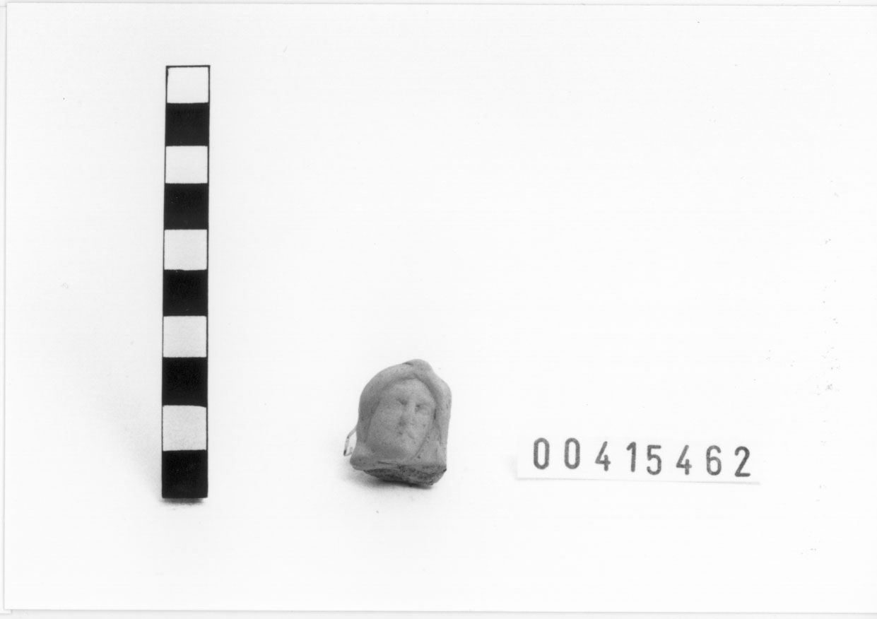 Figura maschile (Statuetta votiva/ frammento) (II a.C)