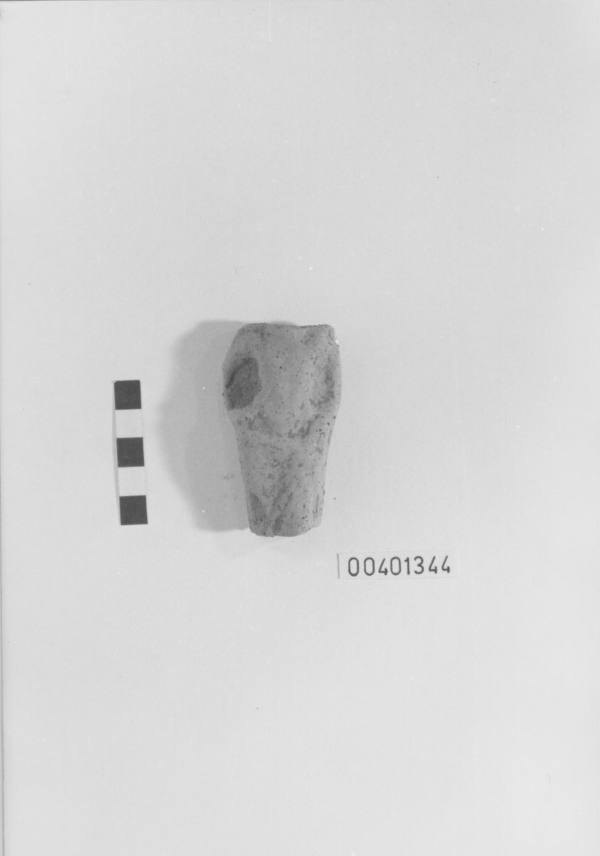 Figura maschile (Statuetta votiva/ frammento) (II a.C)