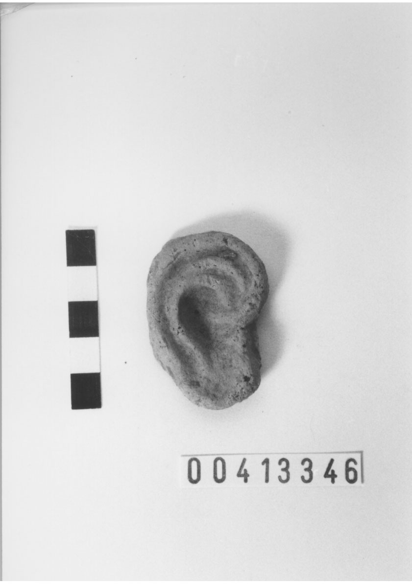 Orecchio destro (Votivo anatomico) (III a.C, II a.C)