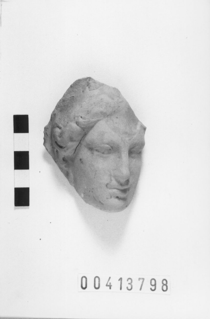 Figura femminile velata (Testa votiva) (III a.C, II a.C)