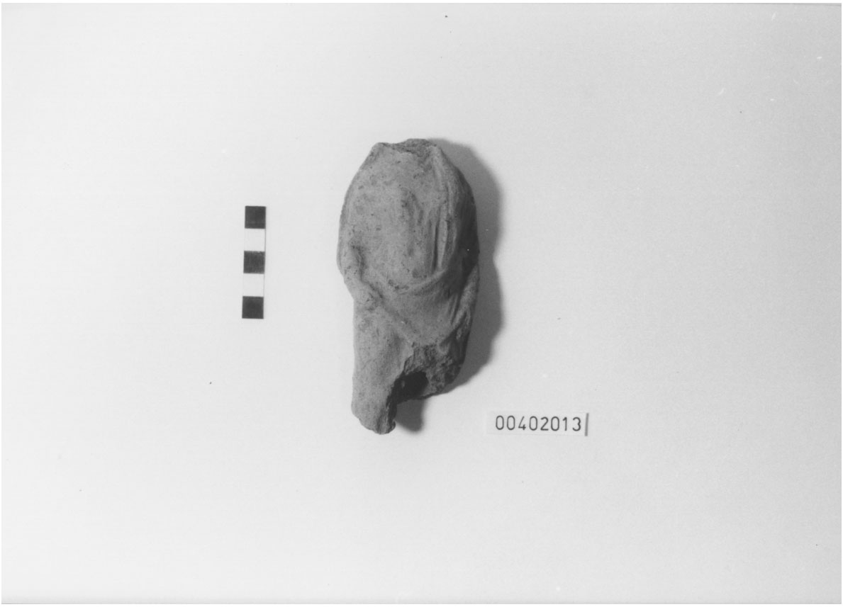 Figura femminile (Statuetta votiva/ frammento) (III a.C, II a.C)