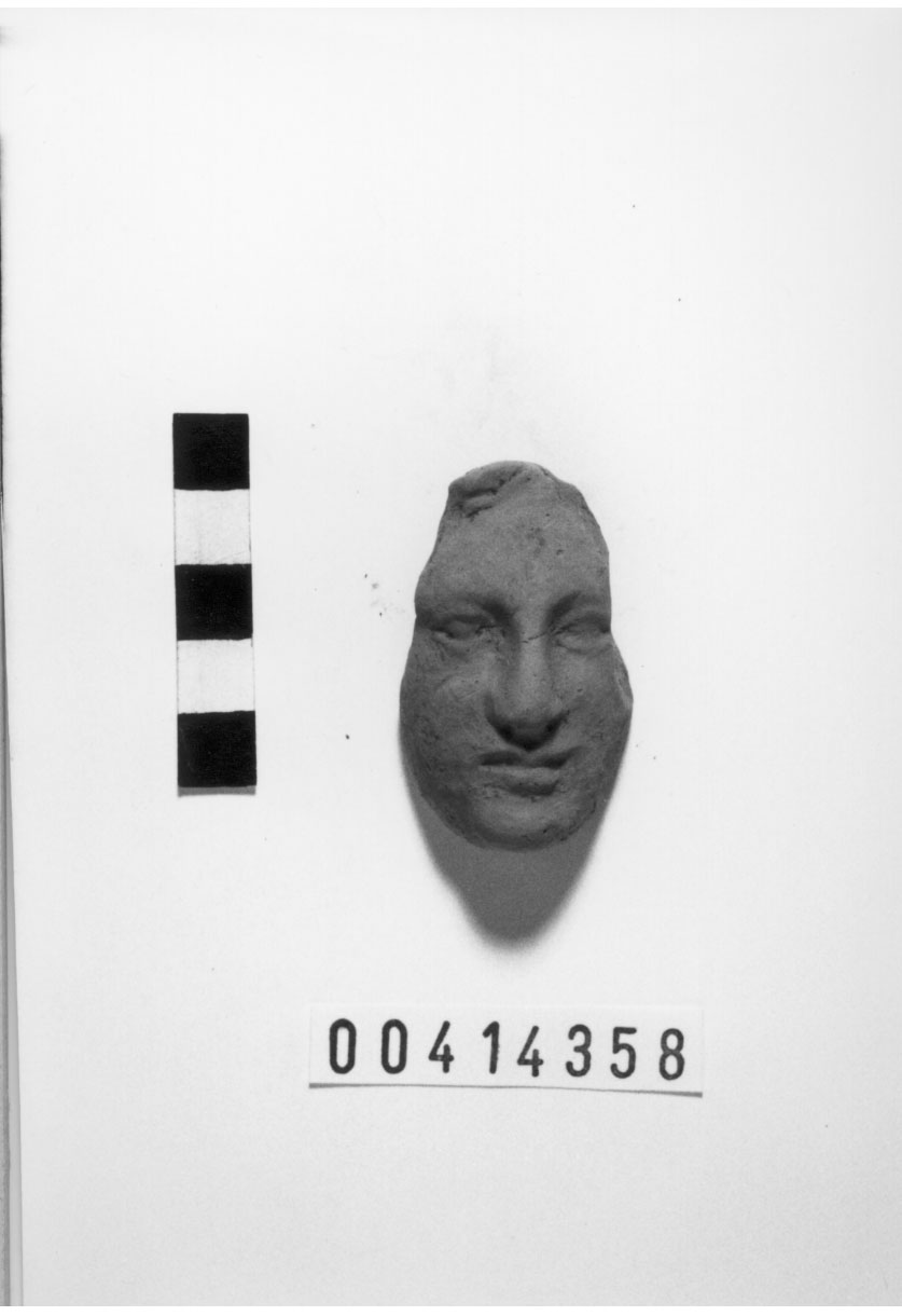 Testa votiva/ frammento (III a.C, II a.C)