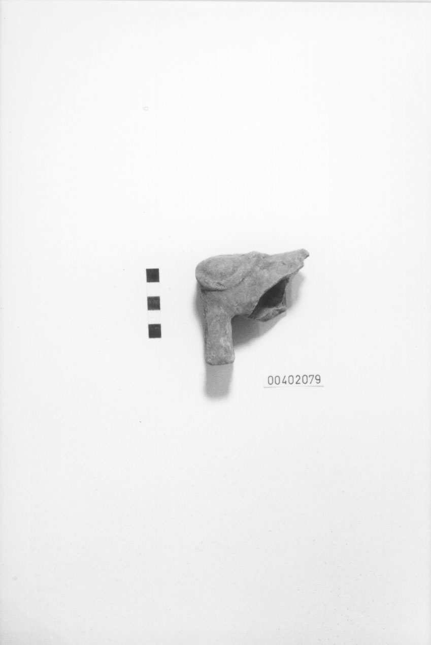 Bovino (Statuetta votiva/ frammento) (III a.C, II a.C)