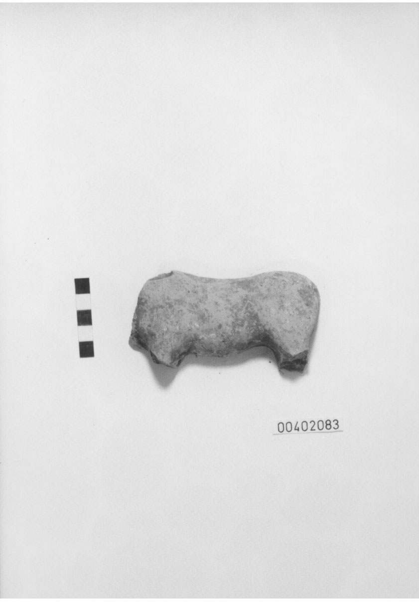 Bovino (Statuetta votiva/ frammento) (III a.C, II a.C)