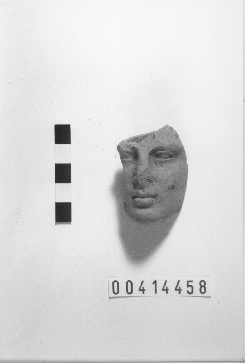 Testa votiva/ frammento (III a.C, II a.C)