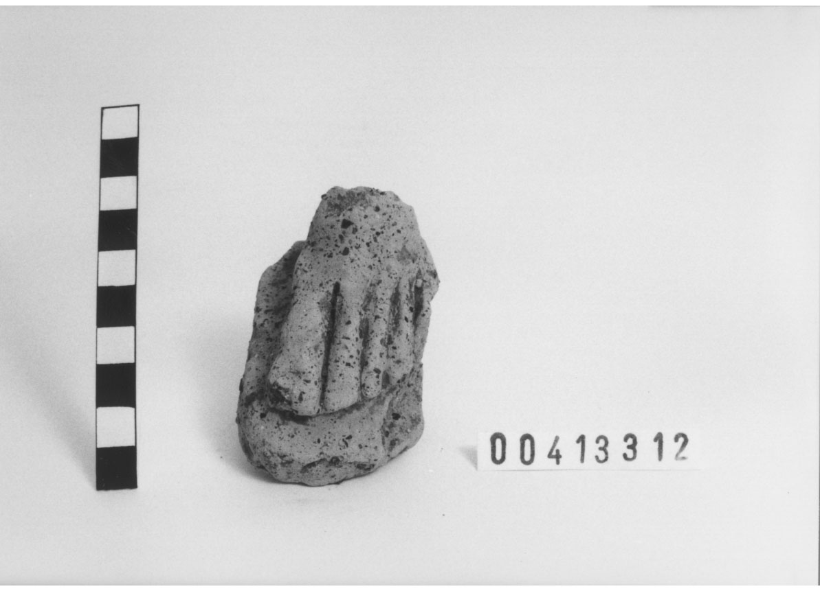 Piede sinistro (Votivo anatomico/ frammento) (III a.C, II a.C)