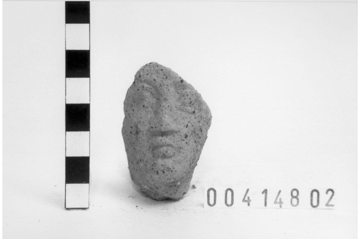 Testa votiva/ frammento (III a.C, II a.C)