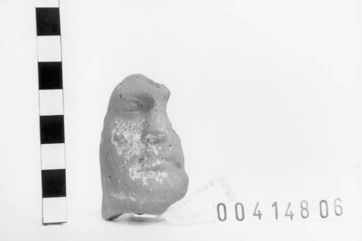 Testa votiva/ frammento (III a.C, II a.C)