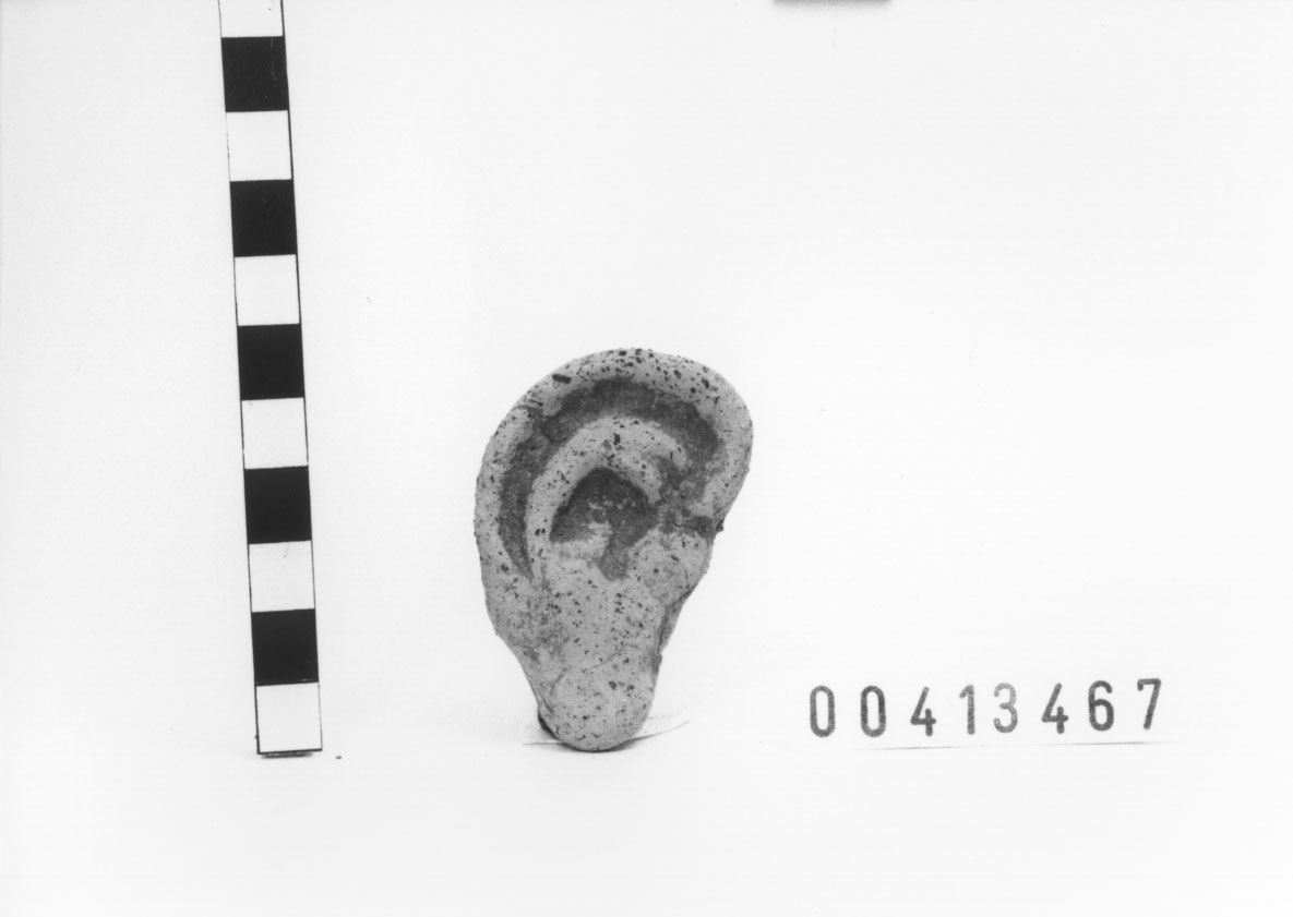 Orecchio destro (Votivo anatomico) (III a.C, II a.C)