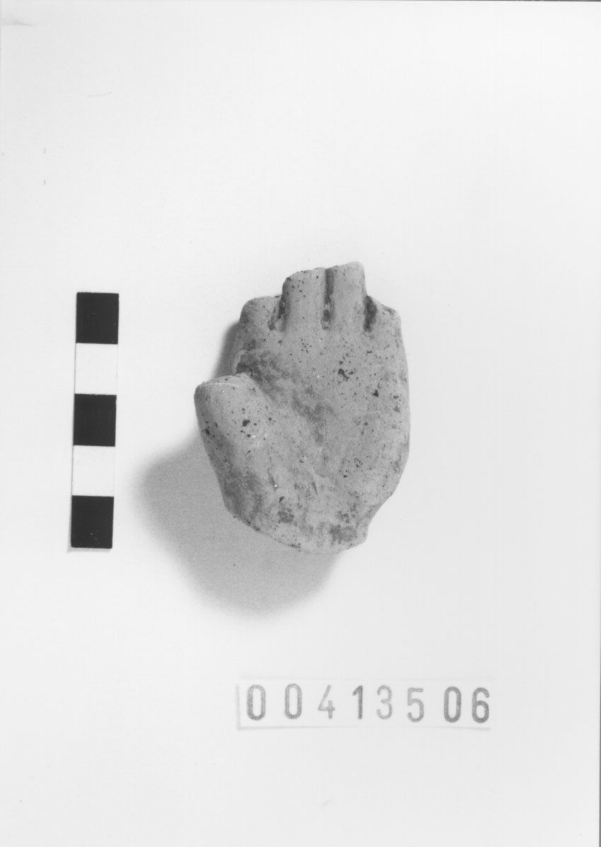 Mano sinistra (Votivo anatomico/ frammento) (III a.C, II a.C)