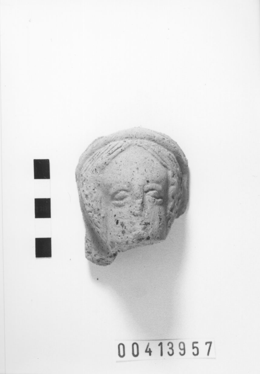 Figura femminile velata (Testa votiva) (III a.C, II a.C)