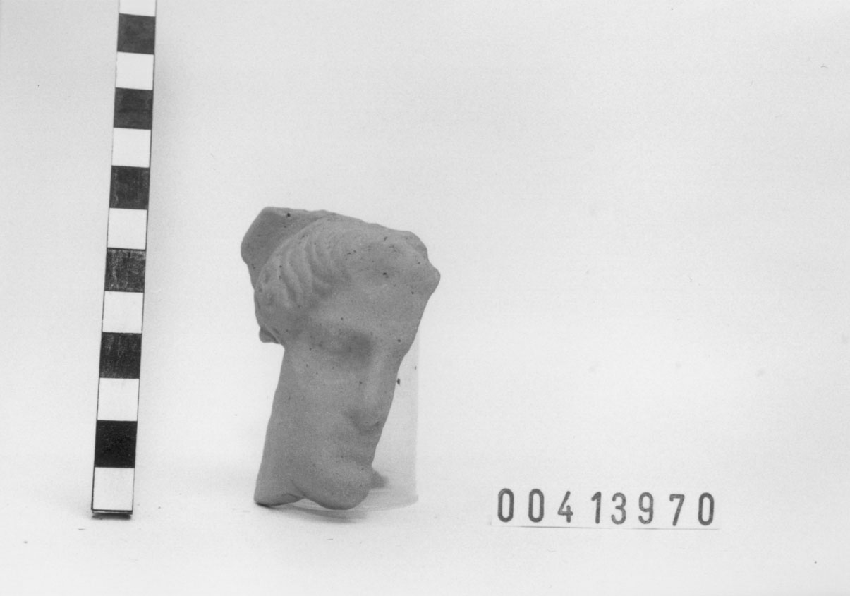 Figura maschile (Testa votiva, Marinucci tipo E I A 3) (III a.C, II a.C)