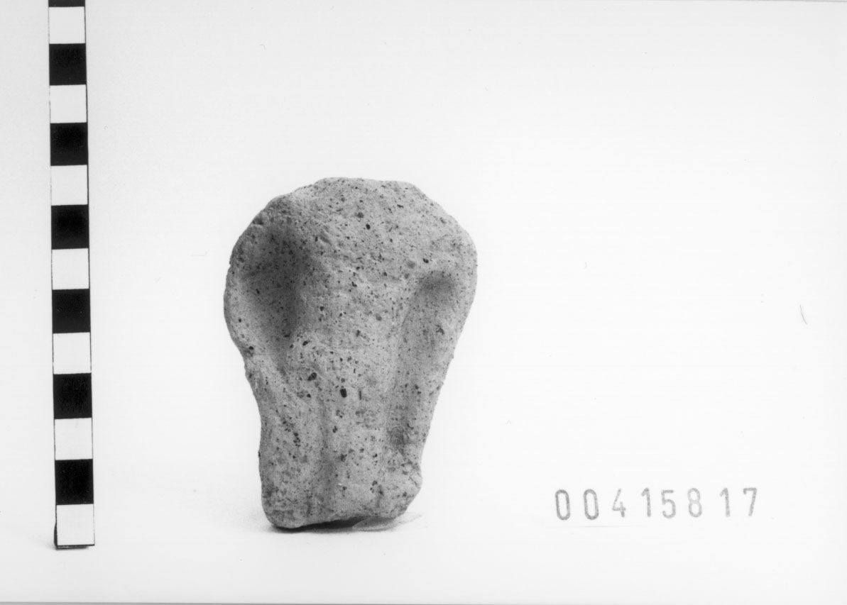 Figura maschile (Statuetta votiva/ frammento) (III a.C)