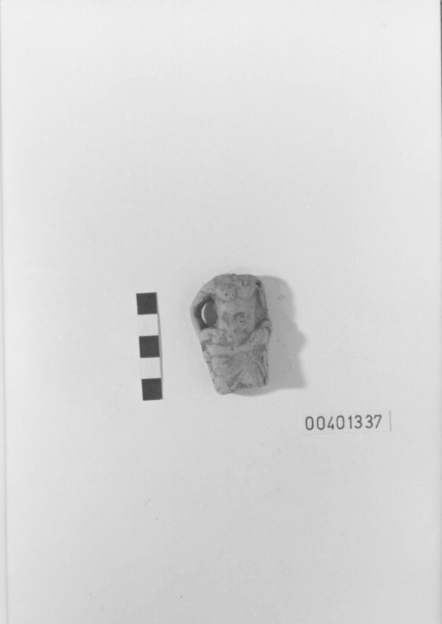 Figura maschile (Statuetta votiva/ frammento) (II a.C)