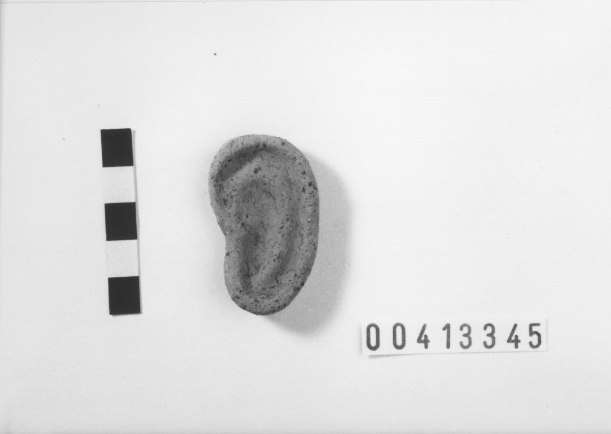 Orecchio sinistro (Votivo anatomico) (III a.C, II a.C)