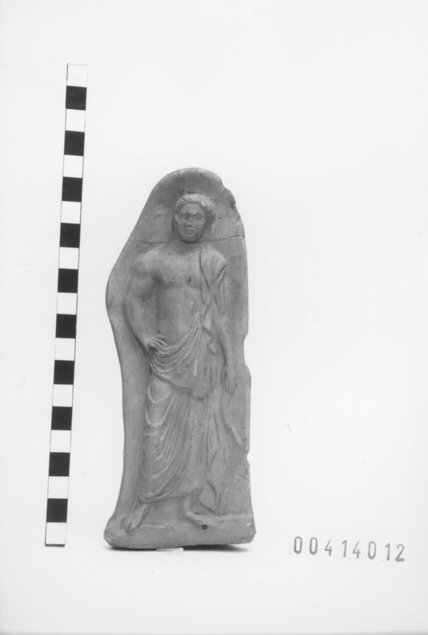 Figura maschile velata (Statuetta votiva) (III a.C, II a.C)