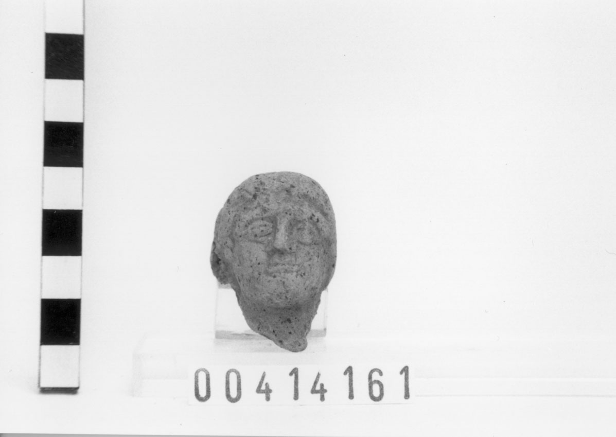 Figura maschile (Statuetta votiva/ frammento) (III a.C, II a.C)
