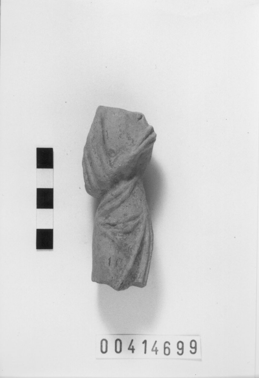 Figura maschile togata (Statuetta votiva) (Fine IV a.C, III a.C, II a.C)