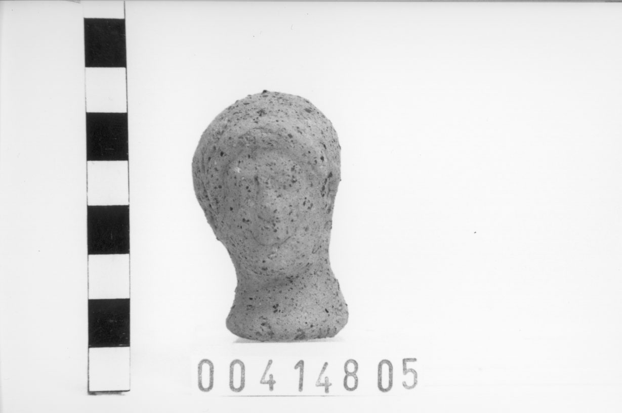 Figura maschile (Testa votiva) (III a.C, II a.C)