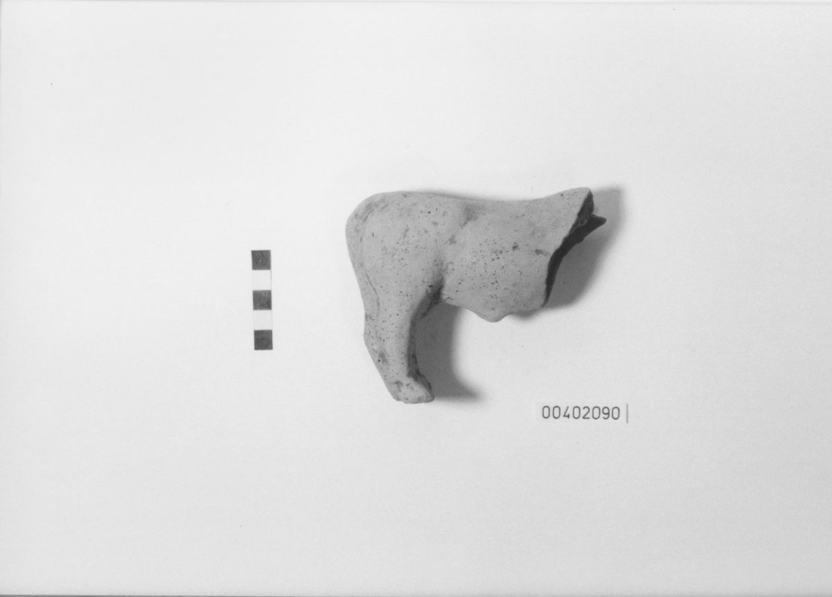 Toro (Statuetta votiva/ frammento) (III a.C, II a.C)