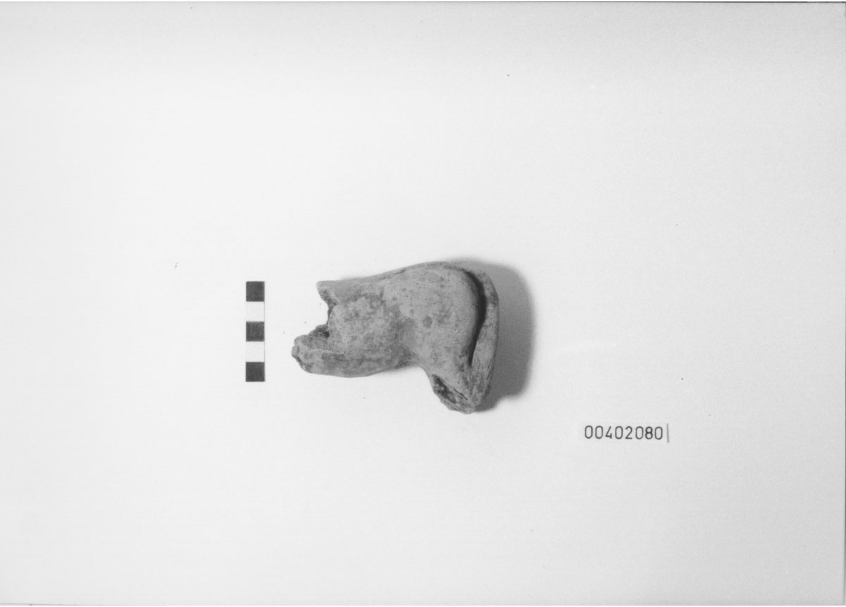 Bovino (Statuetta votiva/ frammento) (III a.C, II a.C)