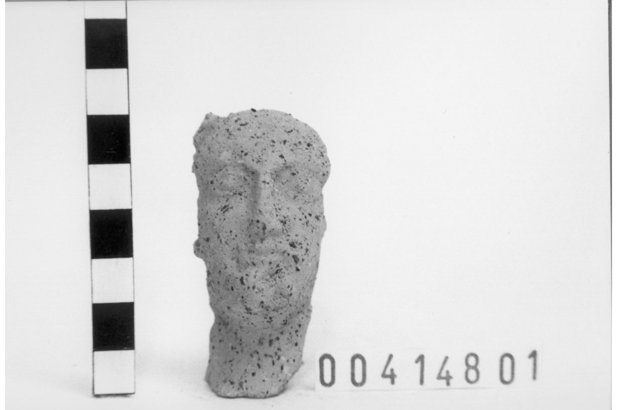 Testa votiva/ frammento (III a.C, II a.C)