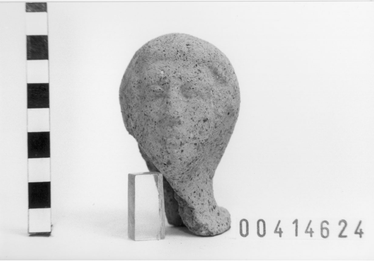 Figura maschile (Testa votiva) (Fine IV a.C)