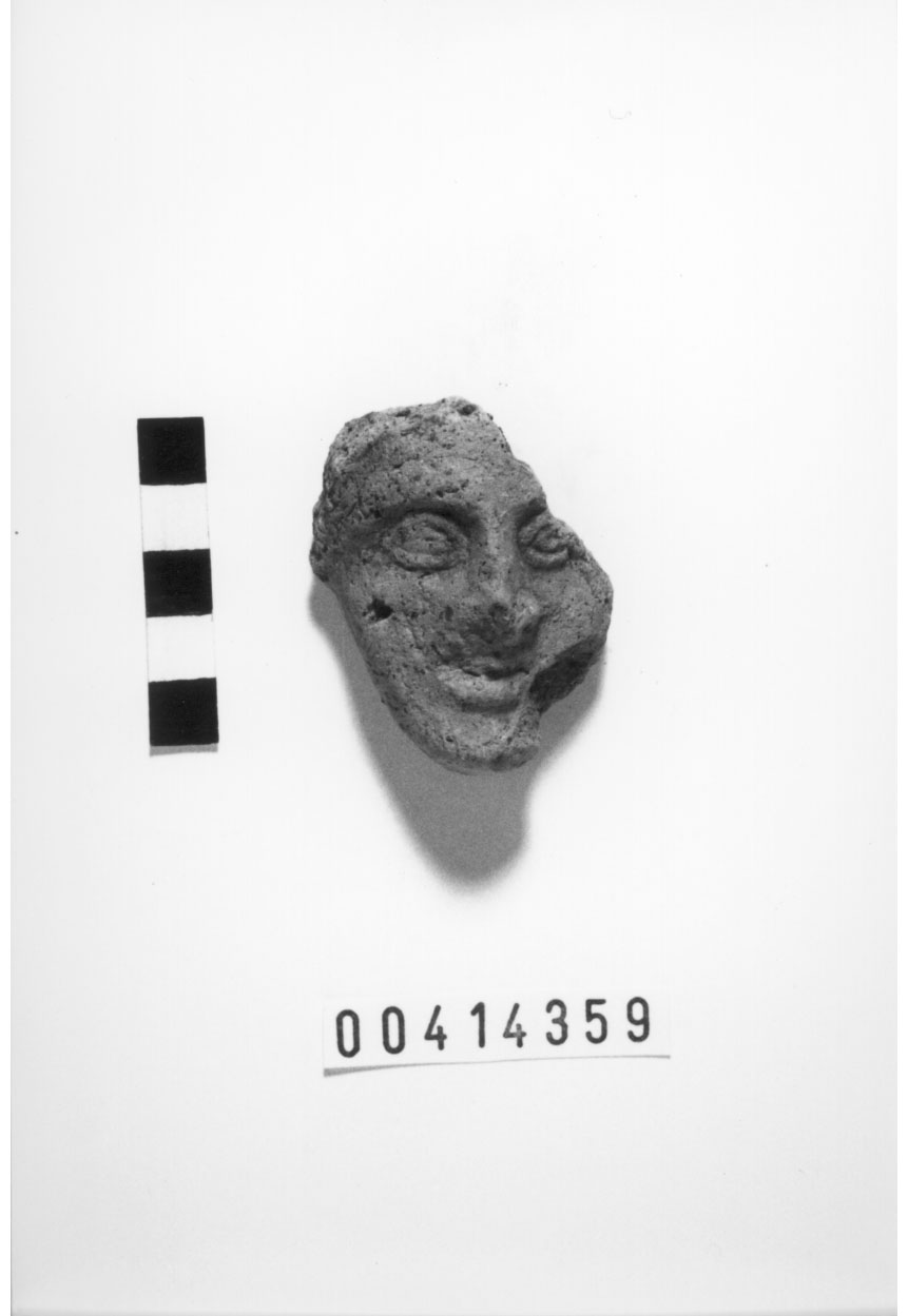 satiro (Testa votiva/ frammento) (III a.C, II a.C)