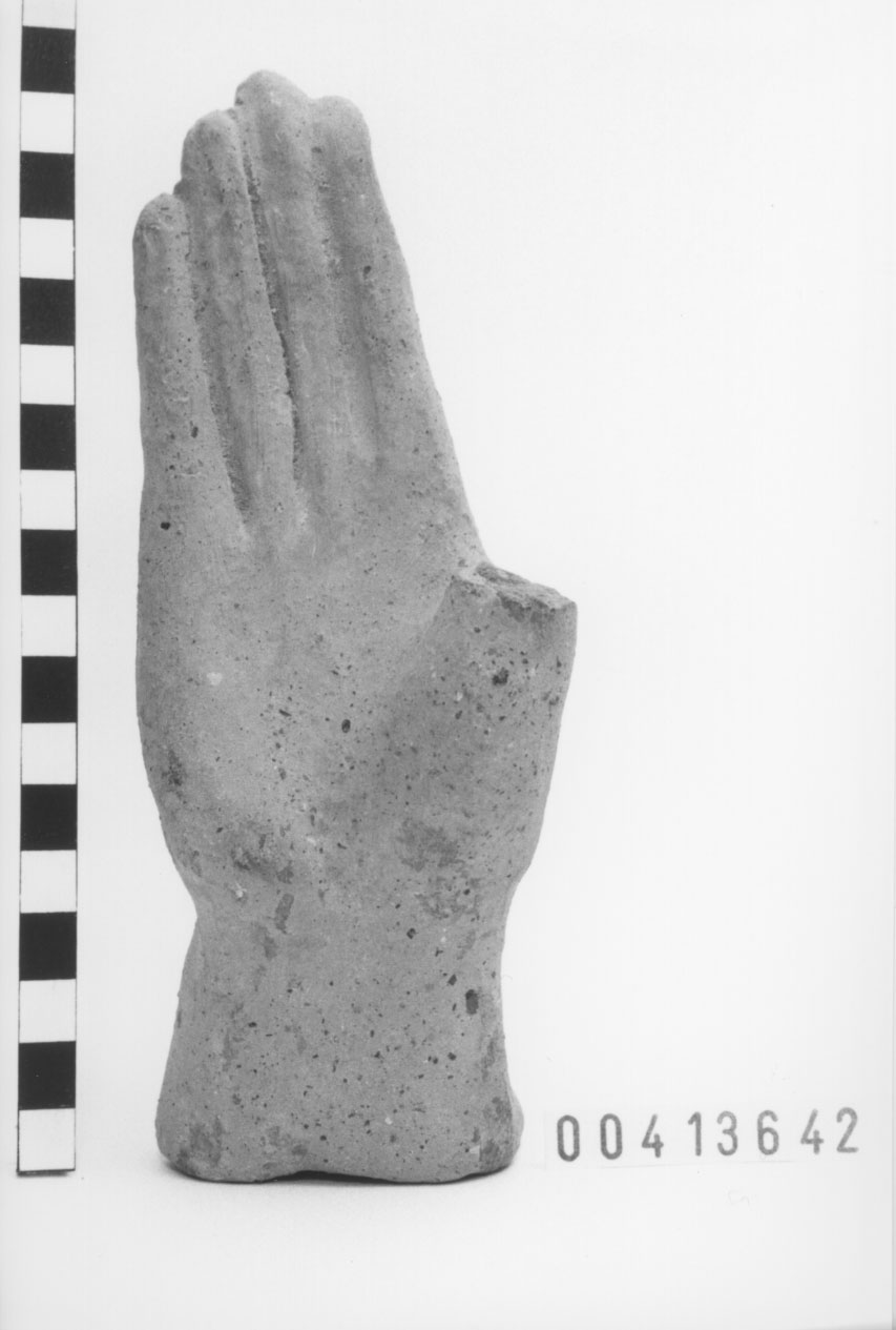 Mano sinistra (Votivo anatomico) (III a.C, II a.C)