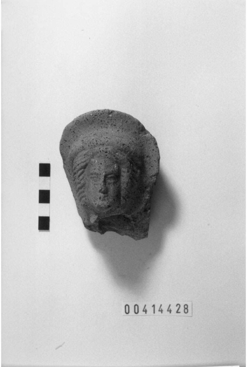 Figura femminile velata (Testa votiva) (III a.C, II a.C)