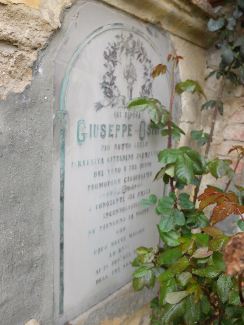 stele funeraria - ambito ebraico (terzo quarto XIX)