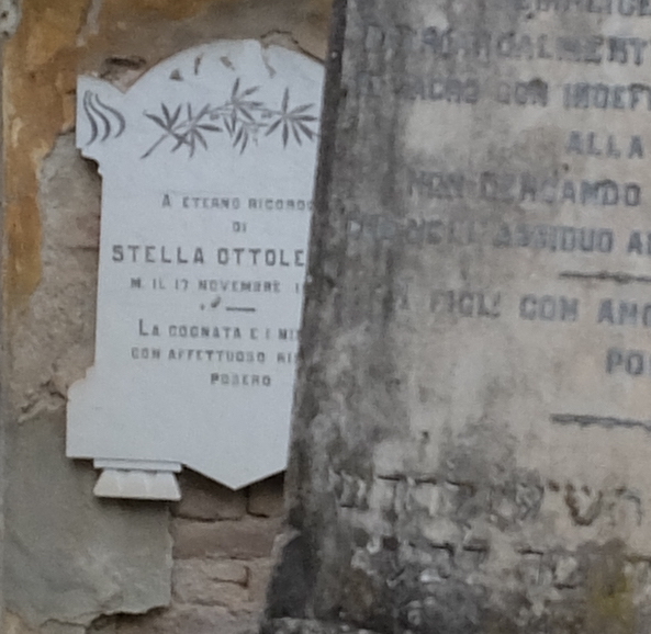 stele funeraria - ambito ebraico (ultimo quarto XIX)