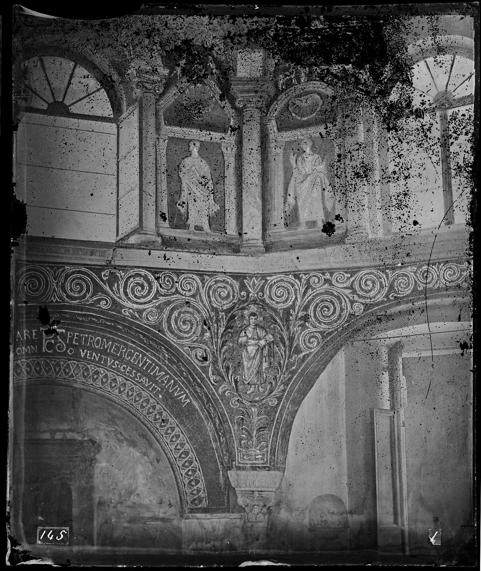 Emilia Romagna - Ravenna - Complessi monumentali - Cattedrale della Risurrezione di Nostro Signore Gesù Cristo - Battistero Neoniano <Battistero degli Ortodossi> (negativo) di Ricci, Luigi (XIX)