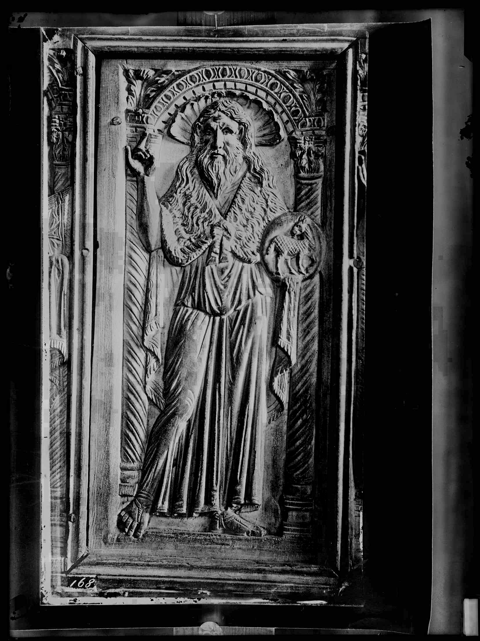 Emilia Romagna - Ravenna - Complessi museali - Museo Arcivescovile - Cattedra di Massimiano (negativo) di Ricci, Luigi - manifattura costantinopolitana (XIX)